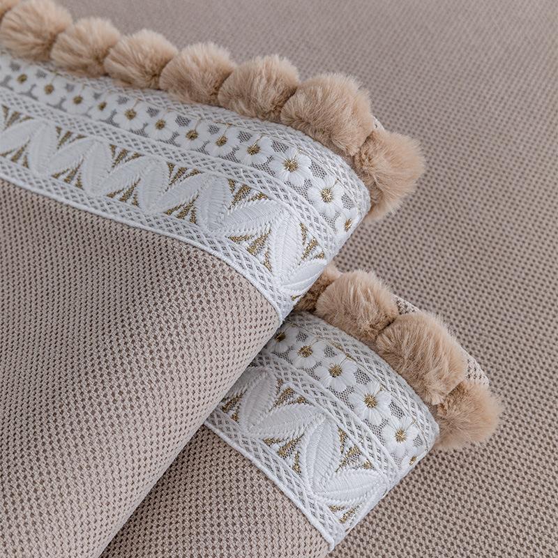 Chenier Sofa Cushion, Four-Season Universal Non-Slip Seat Cushion, Advanced Light Luxury All-Inclusive Sofa Cover, Full Cover