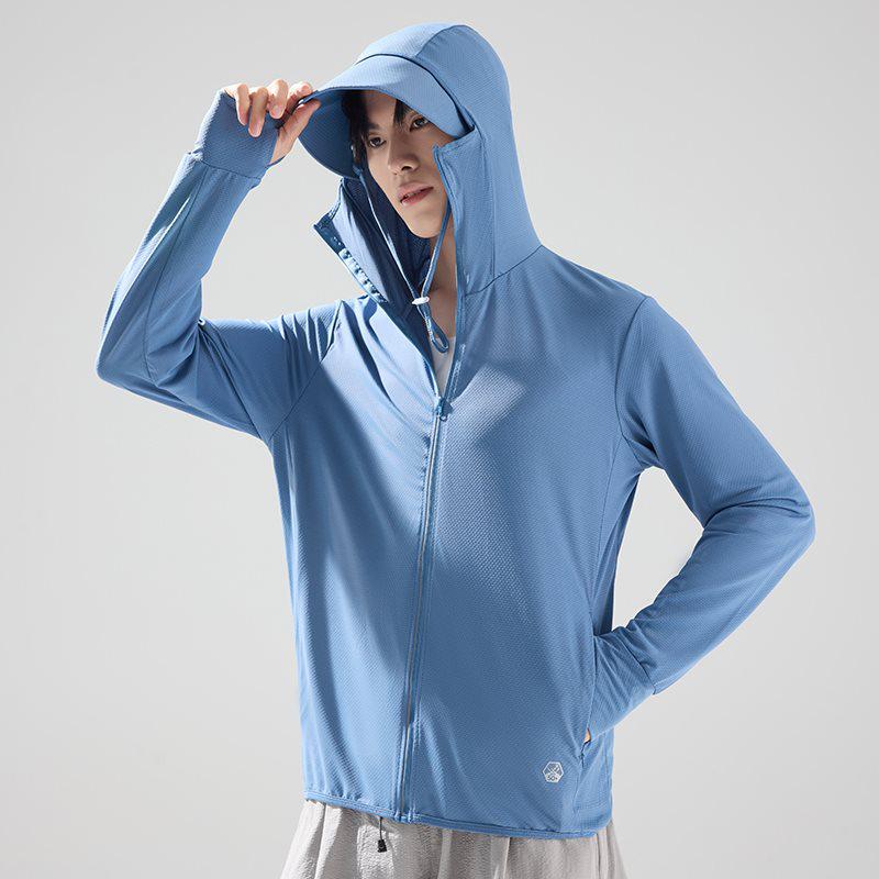 2026 UPF50+ Ice Silk Sun Protection Unisex Lightweight Breathable Summer Outdoor Clothing - Dark