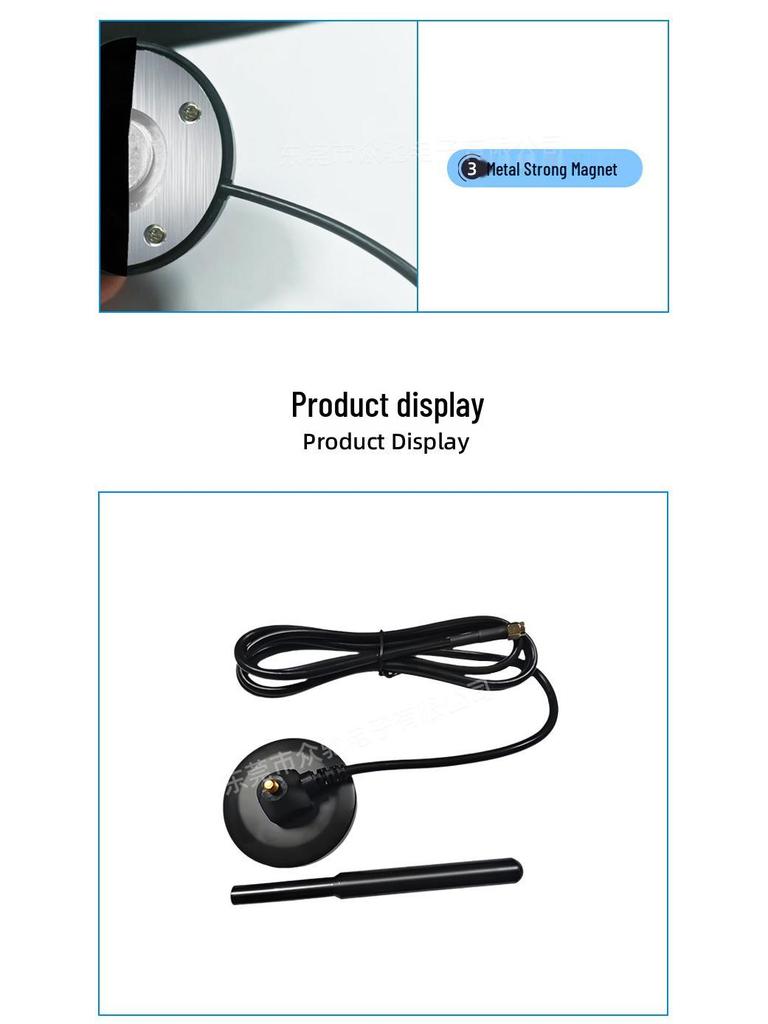 4G High Gain Omni Antenna with SMA Connector for Car & Home Data Transmission