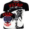 VSZAP Fighting Sports Jiu Jitsu Fitness Asciugatura Rapida Elastica Fitness Maglietta Estiva da Uomo e da Donna Tuta per Combattimento UFC Muay Thai