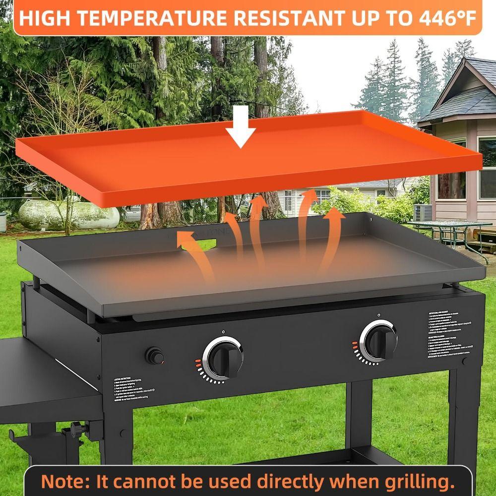 17/22/28/36 Inch Silicone Blackstone Griddle Cover Against Grease Griddle Cover  Grill Protection