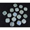 12X12MM Natural Rainbow Moonstone briolette cut Rectangular Gems 16Pcs Lot RML-576