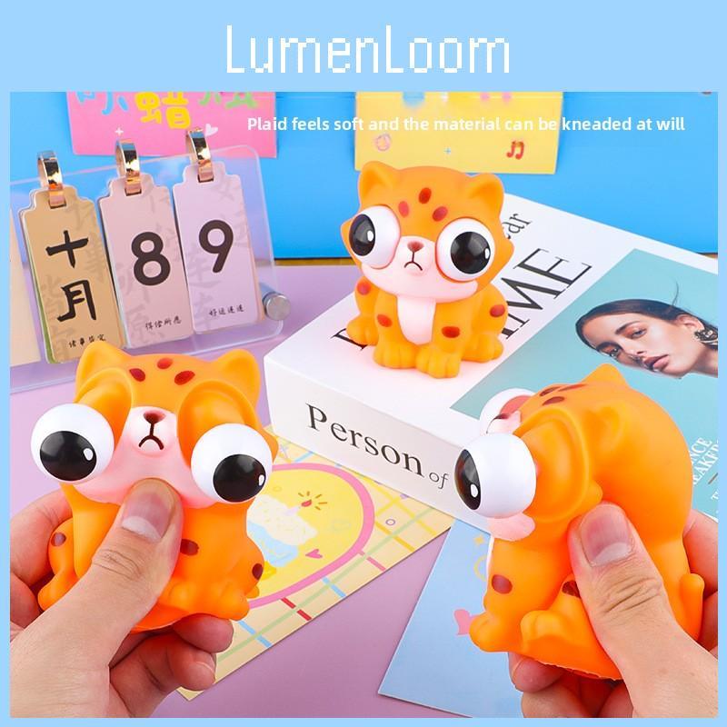 Pvc Toy Stress Relief Toy With Eye Opening Design For Kids And Adults