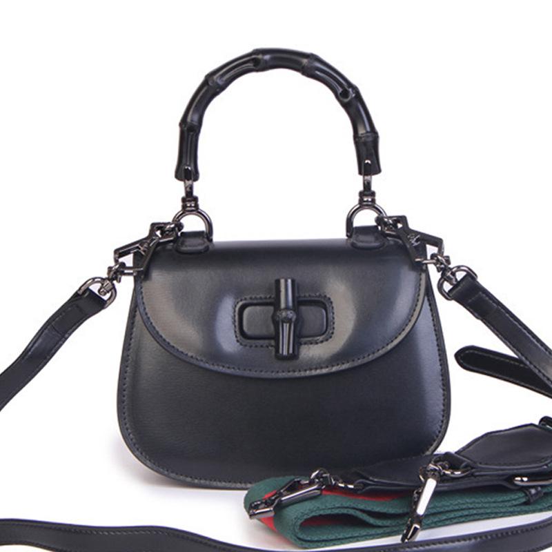 

Женская сумка из бамбуковой кожи в стиле ретро - оригинальная ручная работа, реплика дизайна Small