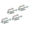 4 Sets Truck Tool Box Clamp Rust Proof Aluminum   Durability Tie Down Clamp for Vehicles