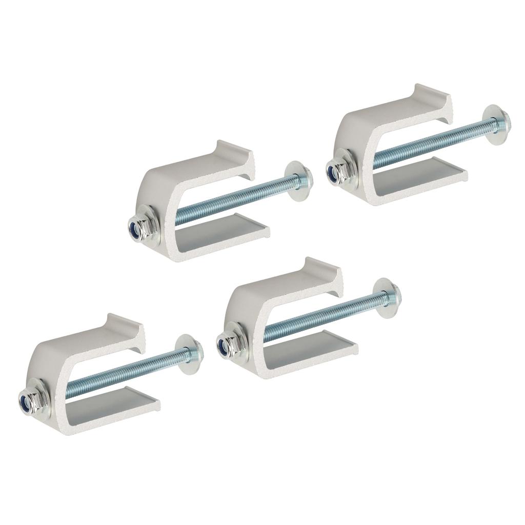 4 Sets Truck Tool Box Clamp Rust Proof Aluminum   Durability Tie Down Clamp for Vehicles