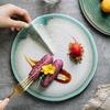 Irregular Ceramic Plate Restaurant Dessert Plate Sushi Plate Steak Plates Pasta Dish Serving Plates Molecular Cuisine Tableware