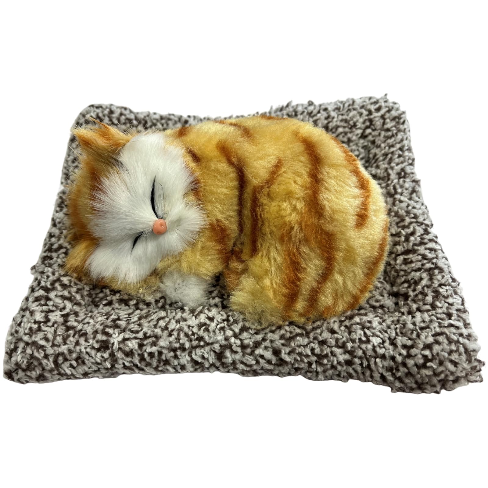 

Q-FLA Plush Ornament, Meowing Cat, Brown Tiger, Perfect as a Gift or Celebration, 825170