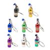 Bottle Replication Keychain, Aluminum Simulation Keyring, Unique Car Decors Accessory Suitable for Drivers