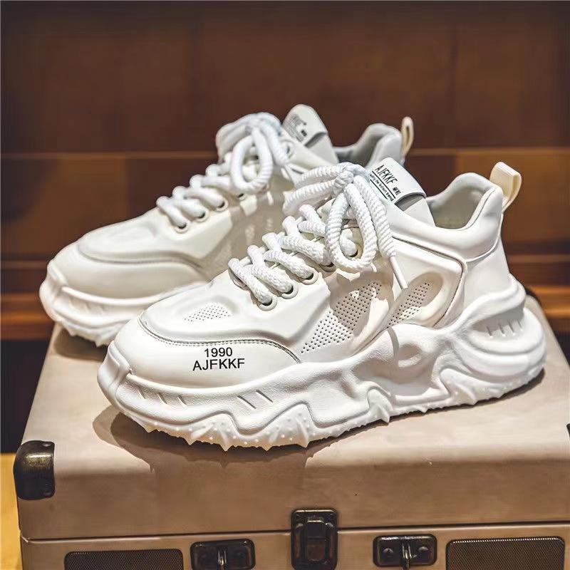 Designer Men Shoes Spring Autumn Comfortable Men's Thick Platform Sneakers Fashion Casual Thick Sole Shoes Sports Trainers Tenis