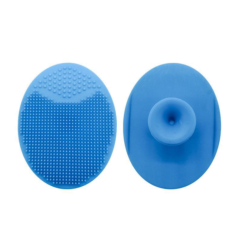 Soft Oval Silicone Face & Baby Shampoo Brush