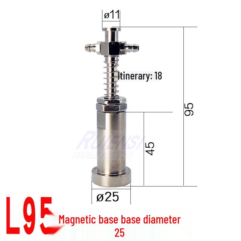 Injection Molding Machine Magnetic Base Connector with Strong Suction Cup and Metal Fittings