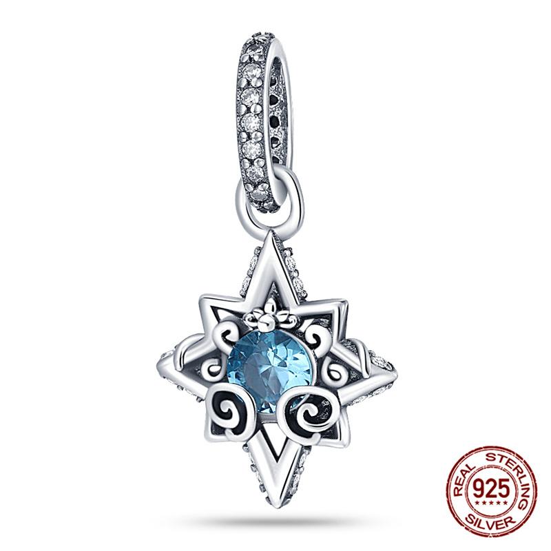 Marvel Disney Snow White Tree Elf Mickey 925 Silver Charms for DIY Jewelry Making Women Gift Bracelet