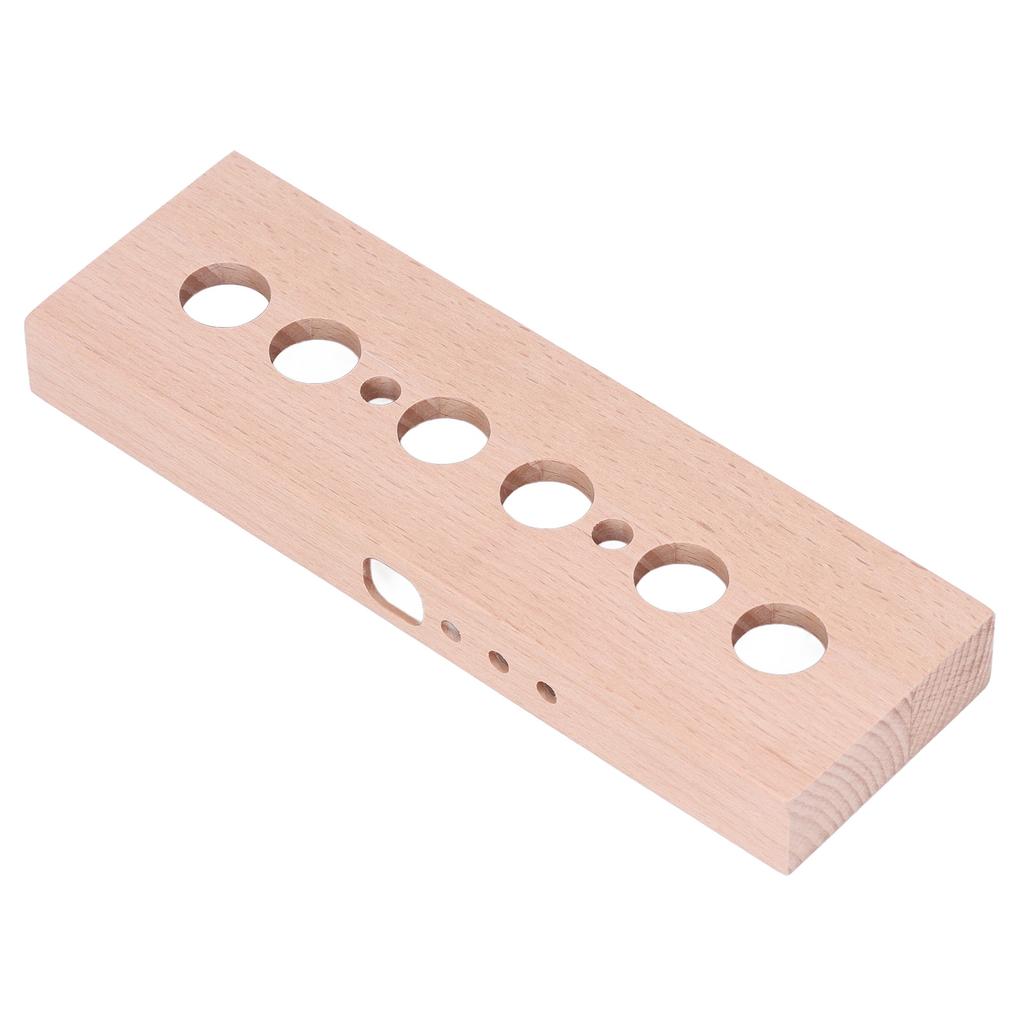 DIY Glimmröhrenuhr-Bausatz 4 Röhren Buchenholzgehäuse IN14 Röhrenuhr Ersatzset