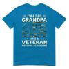 Im A Dad Grandpa And Veteran Fathers Day American Flag TShirt
