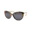 B. CHECK Plaid Series Cat's Eye Holiday Travel Sunglasses 4407F Women's Plaid