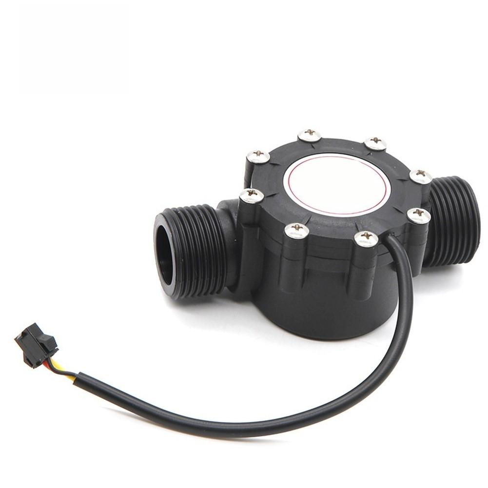 1PC Flow Sensor YF-G1 Hall Components G1 Thread Water-Flow Sensor Hall Flow Meter Suitable For Central Air Conditioning Parts