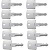 10 PCS Ignition Keys 974 for Sakai Roller Heavy Construction Equipment Ignition Asphalt Roller Key