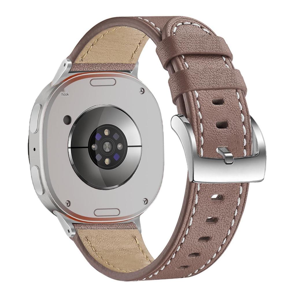 Samsung Galaxy Watch8 Genuine Leather T-Buckle Fashion Strap