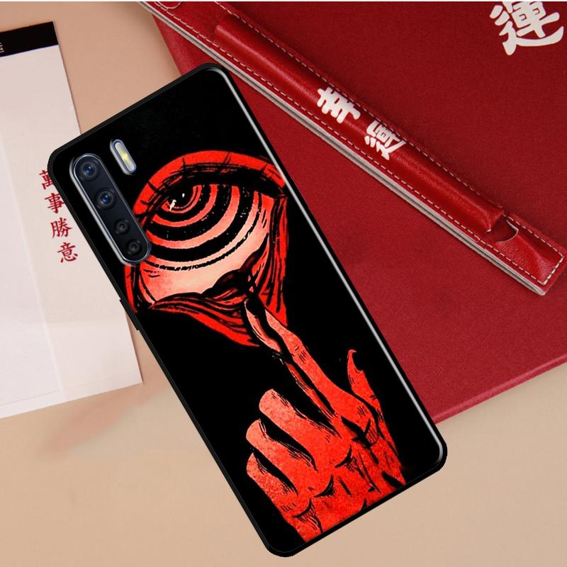 Scary Face Eyes Case For Oppo A60 A98 A58 A78 A18 A38 A80 A40 A77 A57 A17 A74 A54 A94 A96 A76 A16 A15 A5 Pro