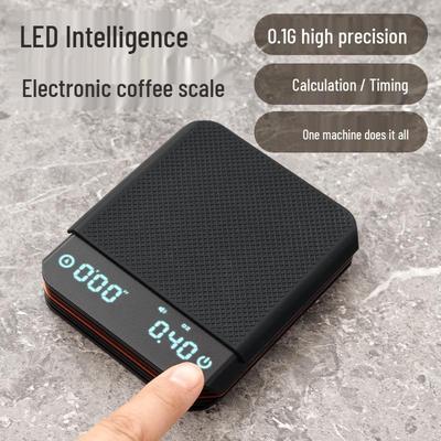 Smart Mini Coffee Scale with Three Modes and Automatic Timing - 2KG/0.1g Precision