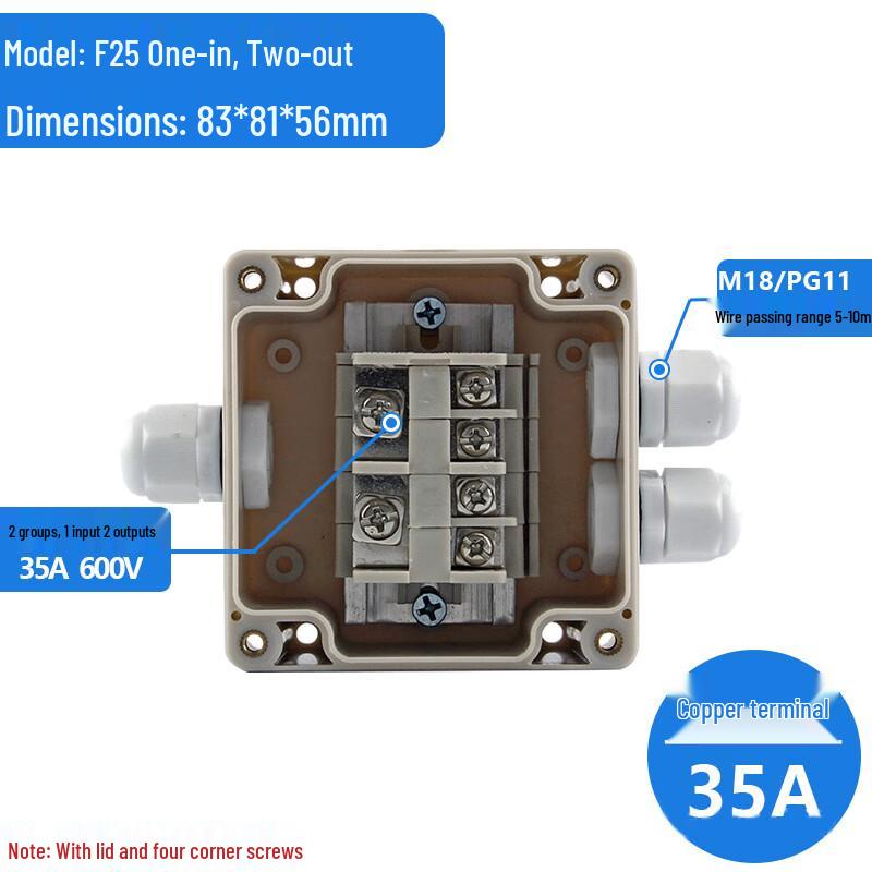 Waterproof Outdoor Electrical Junction Box