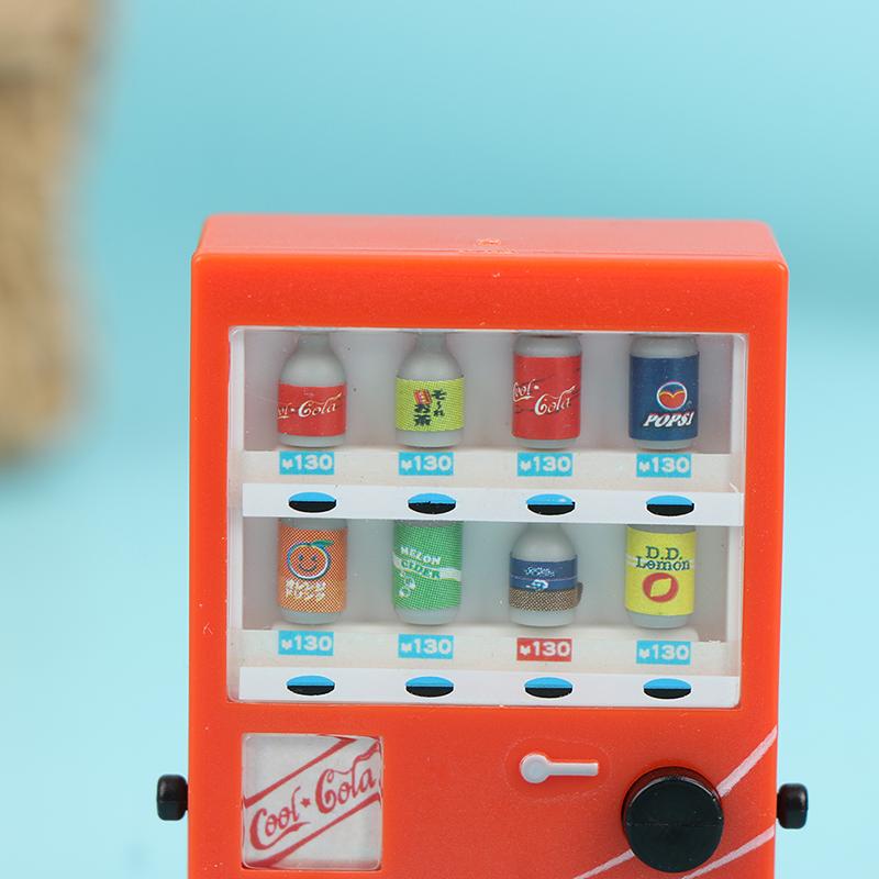 1: 12 Doll House Mini Ornaments Simulated Drinks Selling Airport Scenery Props
