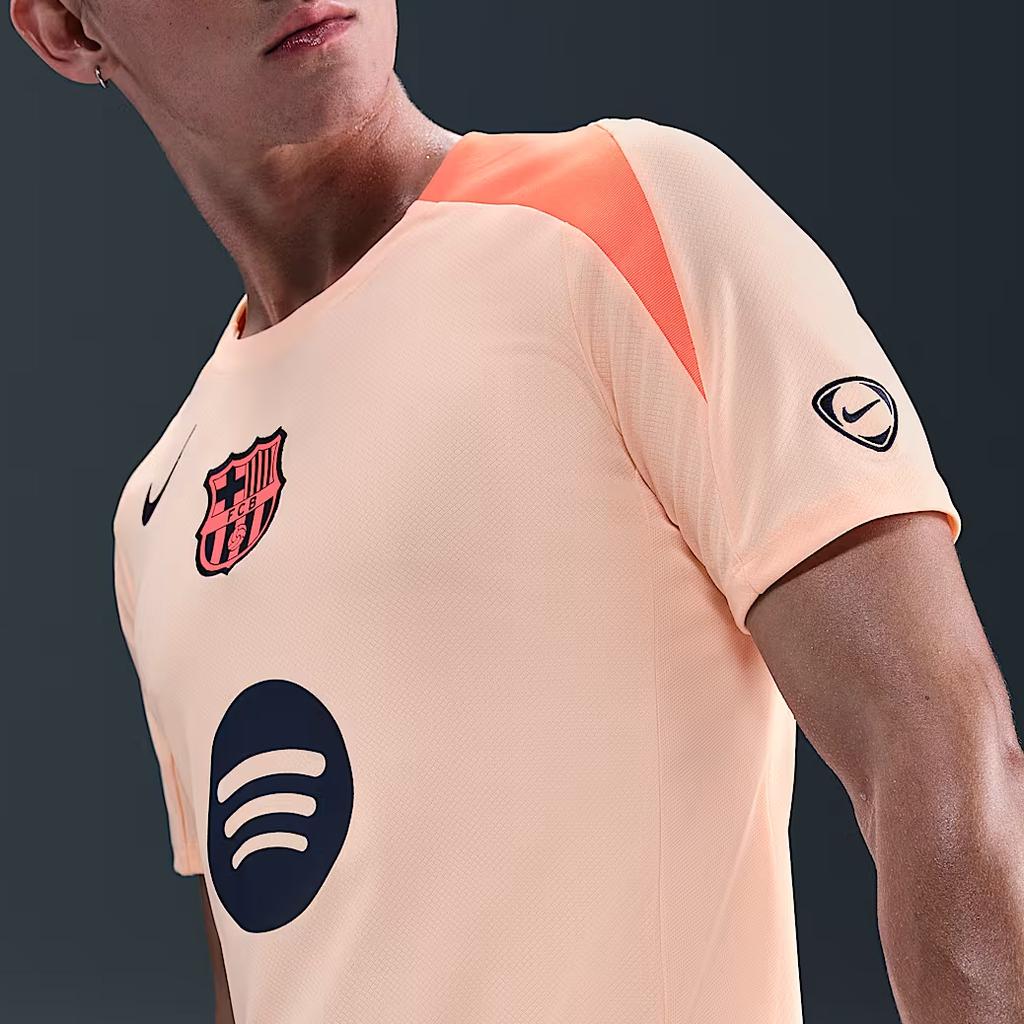 New Nike Fc Barcelona Strike Third Men's Nike Dri FIT Total 90 Soccer Knit Top HM3344-808