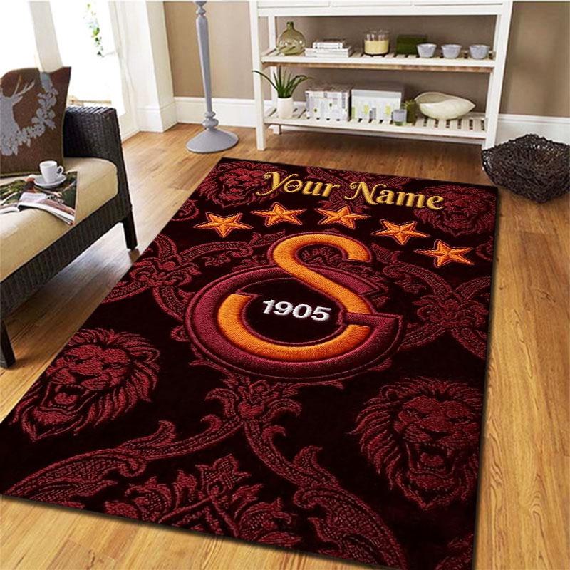 Galatasaray S Custom Name Carpet Rug for Living Room Bedroom Home Sofa Decoration,Kids play Non-slip Floor Mat