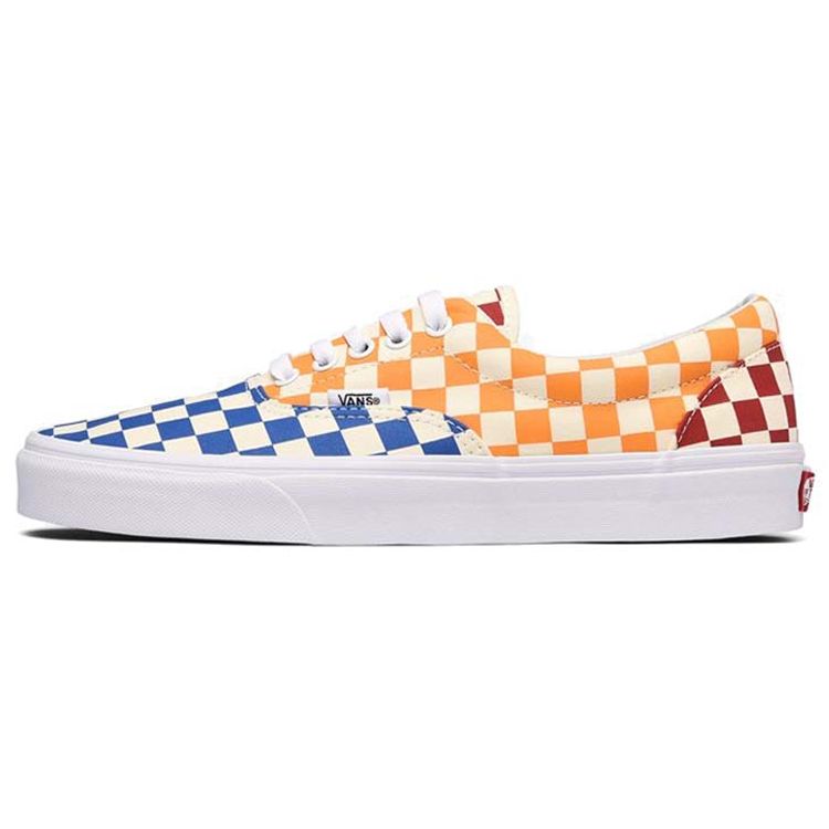 

Кроссовки унисекс Vans Era Multi-Color Checkerboard True-White VN0A38FRVLV