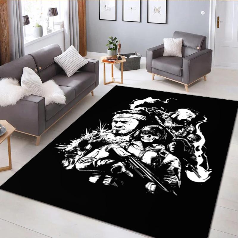 Silent Night Deadly Night Home carpet Office Decorative Carpet For Living Room Bedroom Door Mat Floor Rug Computer Chair Area Rug