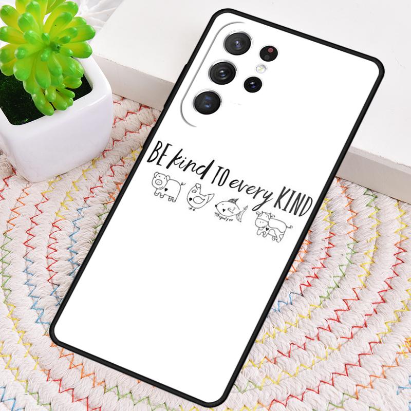 Vegan Friends Not Food TPU Phone Case For Samsung Galaxy note 10 pro S26 S25 S24 S23 S22 Ultra Plus S21 FE S20 Shockproof Cover