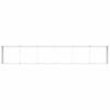 Raised Bed Light Brown 480 X 80 X 45 Cm Galvanized Steel
