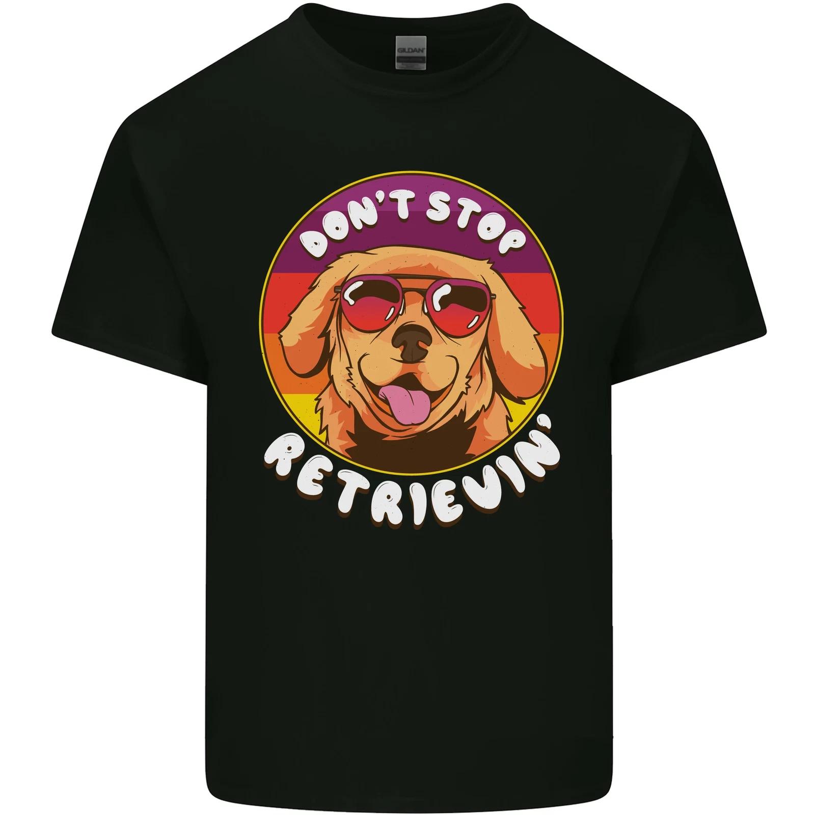 

Dont Stop Retrieving Funny Golden Retriever Kids T-Shirt Childrens S