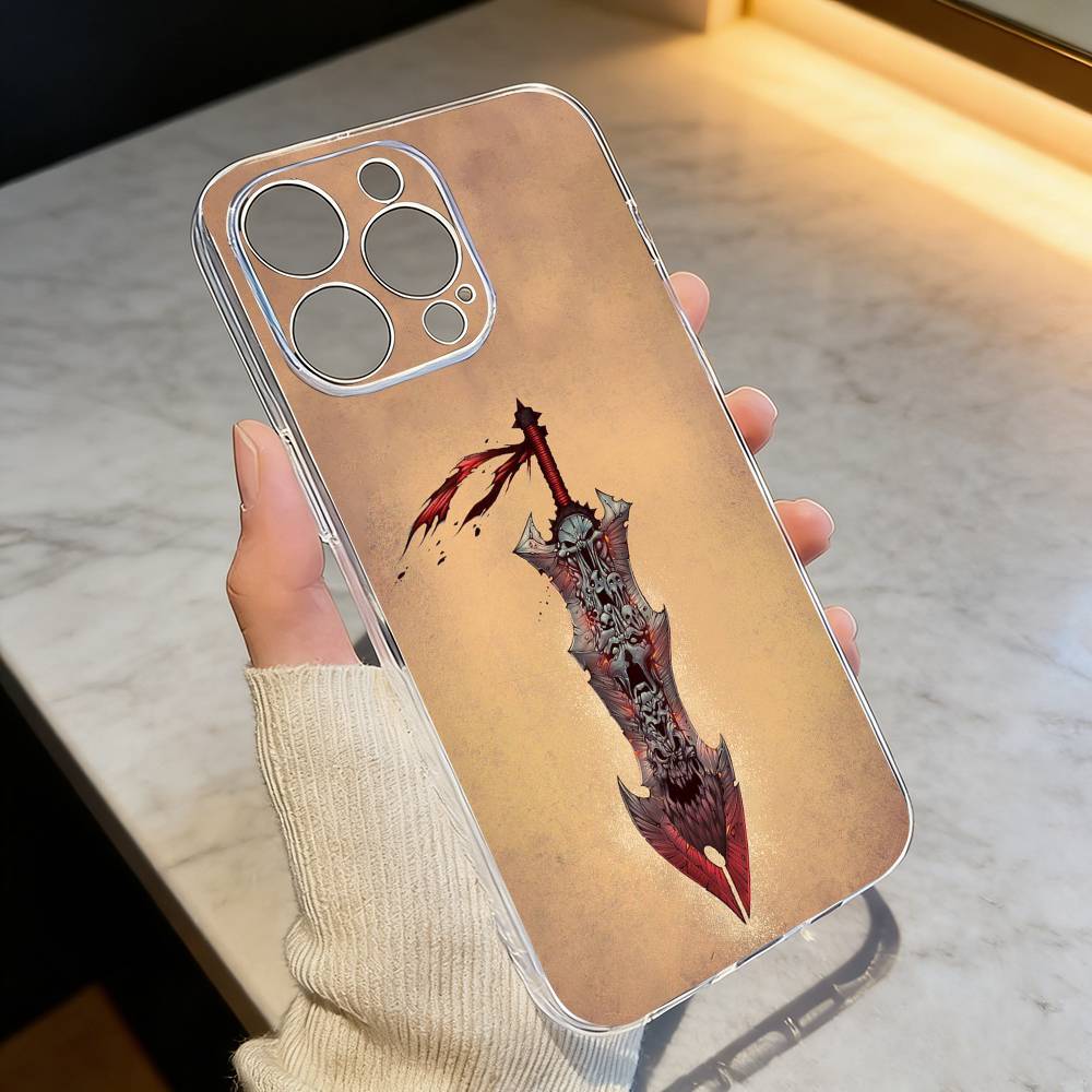 

Game D-Darksiders Phone Case Transparent Silicone Soft For iPhone 17 16 15 14 13 12 11 Mini Pro Max Plus iPhone13