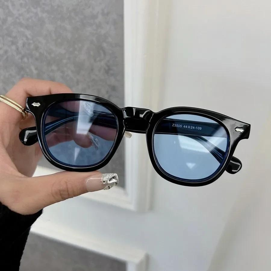 Vintage Round Sunglasses Women Men Cool Mirror Lens Stylish Sun Glasses Female Male Personality Colors