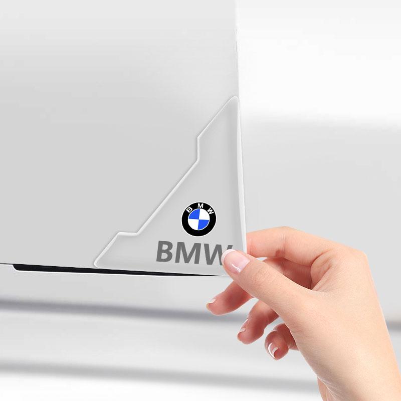 2 szt. Przezroczysta osłona narożnika drzwi samochodu Naklejka ochronna przed zarysowaniami Dla BMW E36 E46 E90 E60 E39 F30 F10 F20 X5 E70 E53 G30