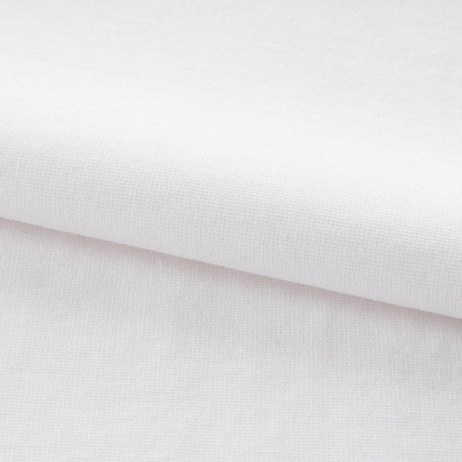 STCO [Black Label] Supima Slit Neck Long Sleeve T-Shirt White (Regular Fit)_Stsvz91Nsw