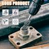 Stainless Steel Dril Brush Twisted Wire Hex Handle Cleaning Brushes Electric Drill Impact Grinding Polishing Rust Removal Tools