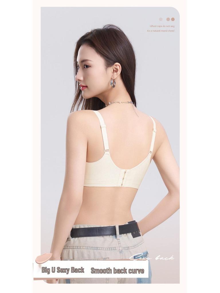 Nahtloser Damen-BH: Vergrößert kleines Dekolleté, Hebt Achselbrüste an, Gegen Erschlaffung, Schönes Rückendesign
