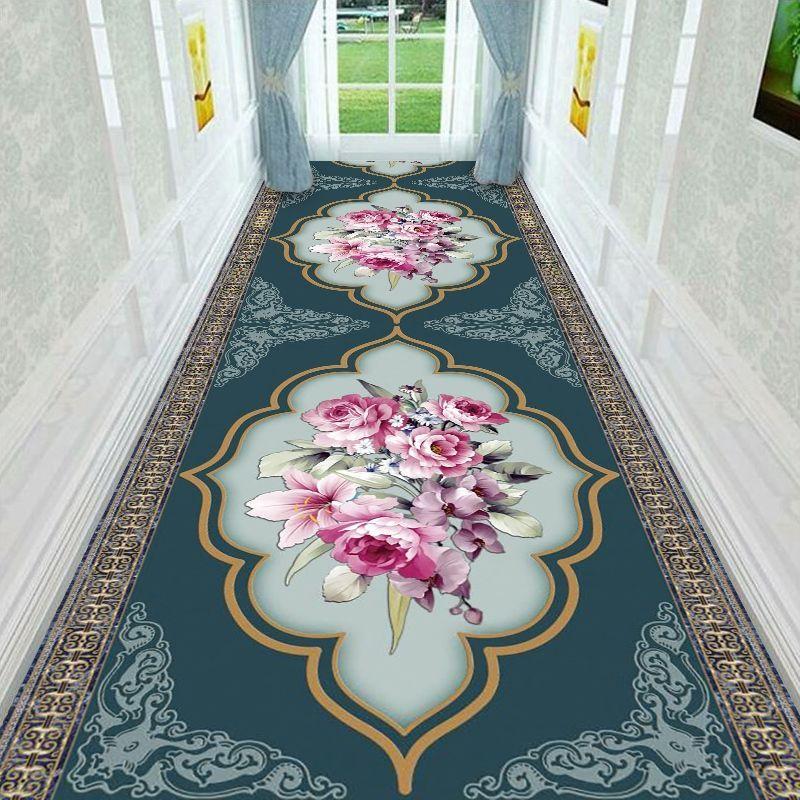 Luxury European Aisle Corridor Carpets Lobby Hallway Villa Long Runner Long Strip Area Rugs Living Room Home Decor Entryway Mat