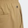 Adidas Originals Trefoil Lw Woven Pants With Solid Color Logo Embroidery Men Bottoms Khaki HR3431