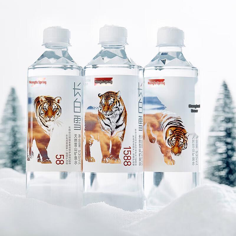 Nongfu Spring Changbai Snow Natural Mineral Water with Sport Cap