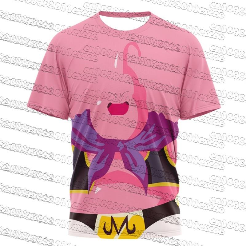 Dragon Ball Men T‑Shirt Summer Hot Sale  Short Sleeve Tee Anime 3D Print Sport Outfit Unisex Casual Streetwear Tops Y2k