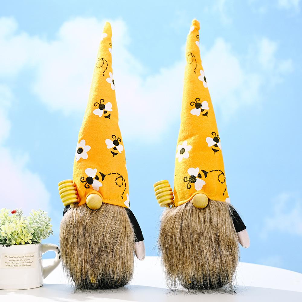 Bee Festival Faceless Doll With Handmade Crafting For Christmas Celebration And Gifts