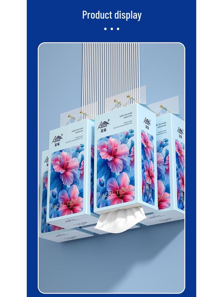 Hanging Tissue Paper Pack: 2 Practical Packs for Household Use