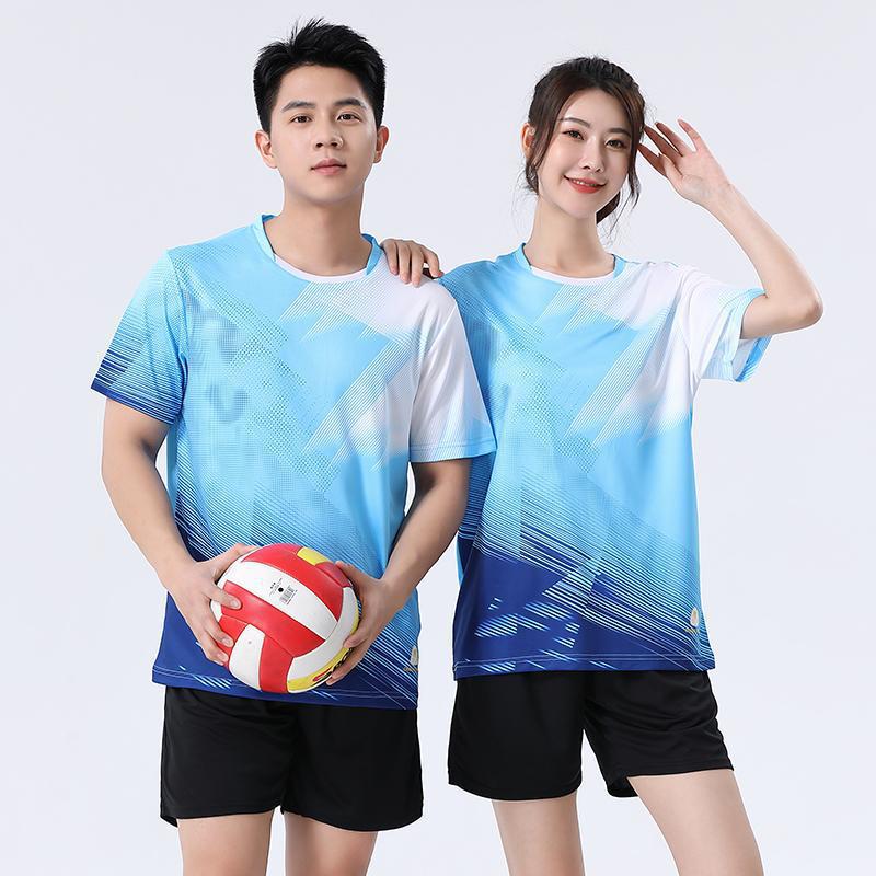 Football Training Clothes Manufacturers Wholesale Table Tennis Badminton Tennis Leisure Sports Competition Clothes Summer New Breathable