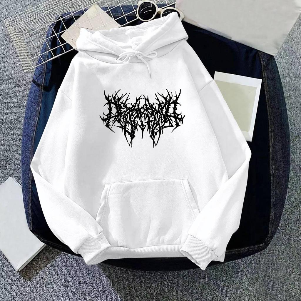 Women's Fashion Print Sports Loose Pullover Long Sleeve Pocket Hooded Sweatshirt Top