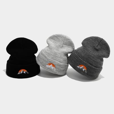 Warme Strickmützen für Outdoor-Sport und Freizeit für Männer und Frauen Neue Berg-Sonnen-Wollmützen
