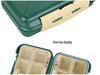 A1R Waterproof Fishing Tackle Box: Multifunctional Storage for Hooks & Lures